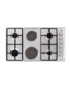 سطح جليم بلت-إن (4)عيون غاز (2) عين كهرباء، 86سم، القواعد مطلية