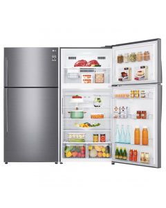 ثلاجة ال جي (20.9) قدم3 ، (592) لتر ، تبريد سريع ومتساوي ، انفرتر