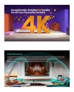 تلفزيون هايسنس 55 بوصة، ذكي، HDR ، 4K ، نظام التشغيل VIDAA