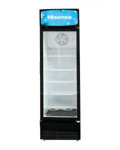 ثلاجة عرض هايسنس باب واحد ، (388) لتر، شاشة لعرض الحرارة